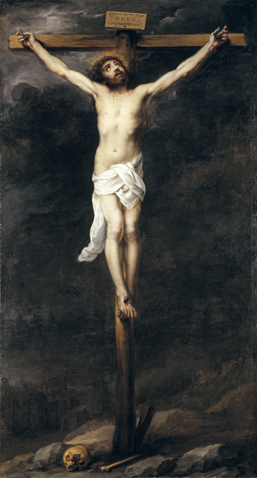 Full view of Christ on the Cross